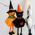 Halloween Pumpkin Hangings Arrangement Props tag1