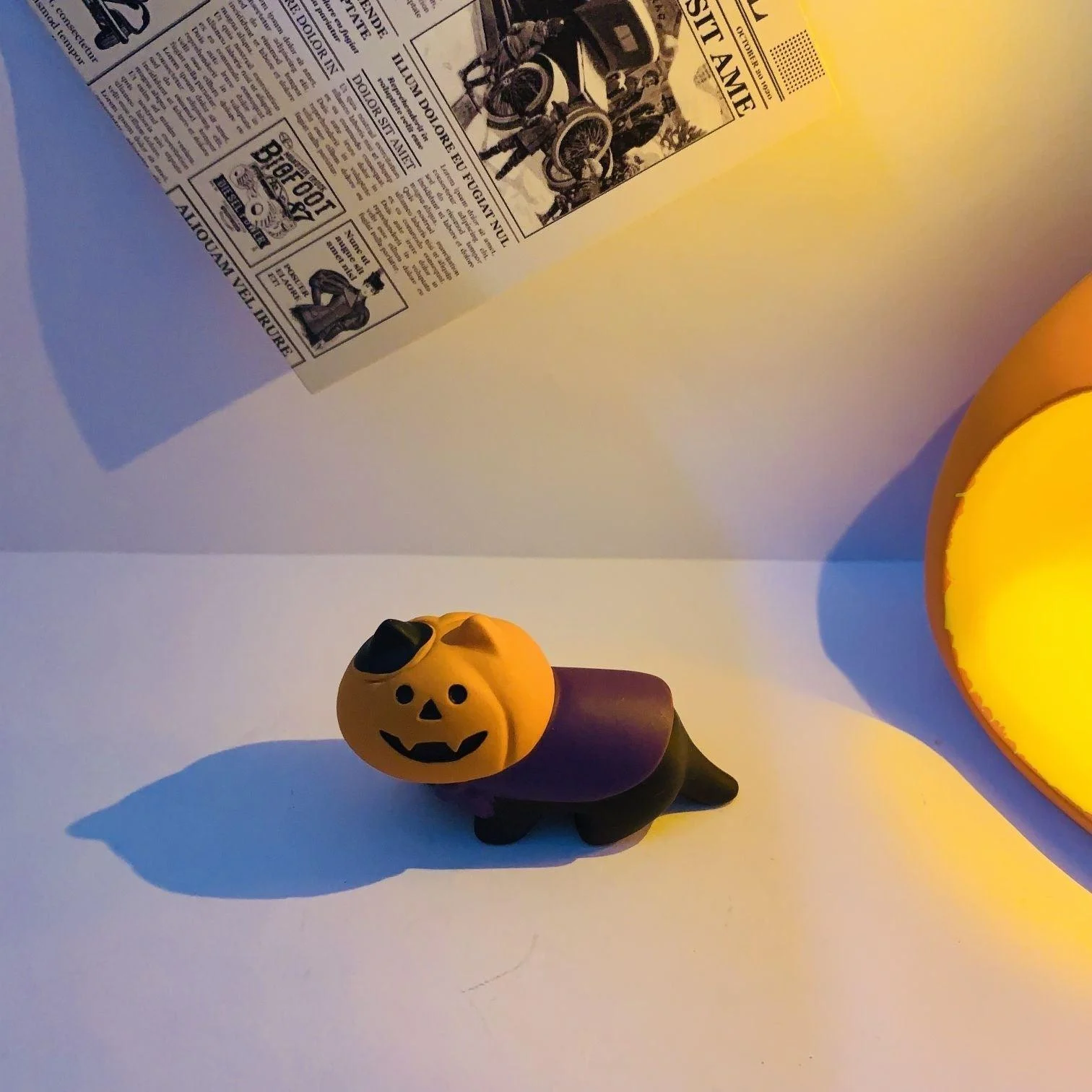 Halloween Pumpkin House Fashion Play Doll Gift Table Decorative Ornaments -  - #tag1#