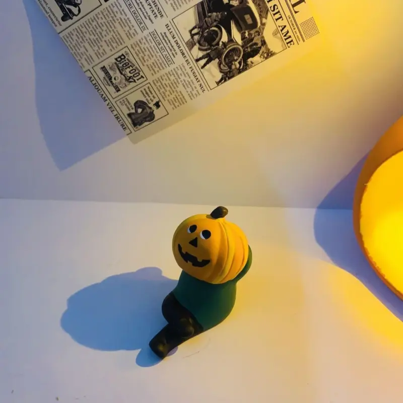 Halloween Pumpkin House Fashion Play Doll Gift Table Decorative Ornaments tag1
