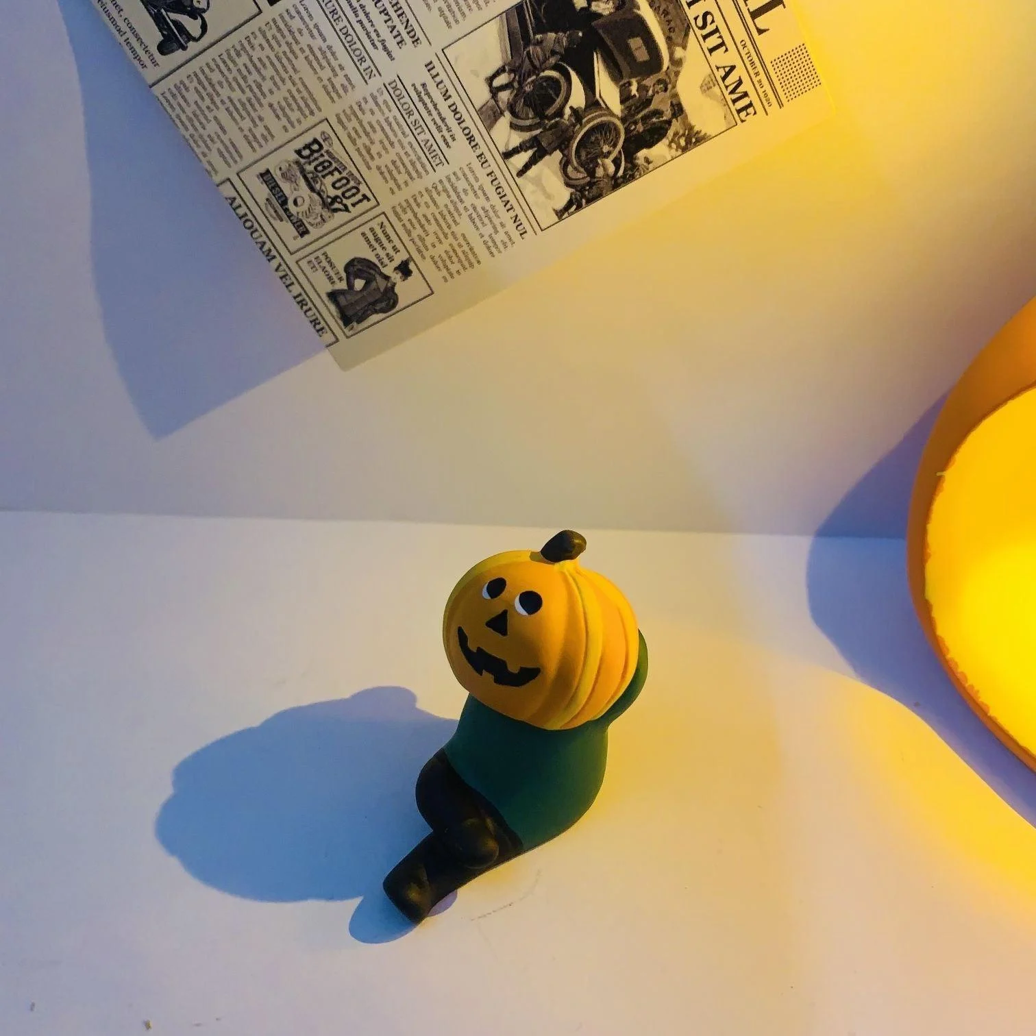 Halloween Pumpkin House Fashion Play Doll Gift Table Decorative Ornaments -  - #tag1#