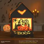 Halloween Pumpkin Lamp Children s Portable Lantern Luminous Ornaments Kindergarten Scene Decorative Ornaments Desktop tag1