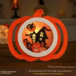 Halloween Pumpkin Lamp Children s Portable Lantern Luminous Ornaments Kindergarten Scene Decorative Ornaments Desktop tag1