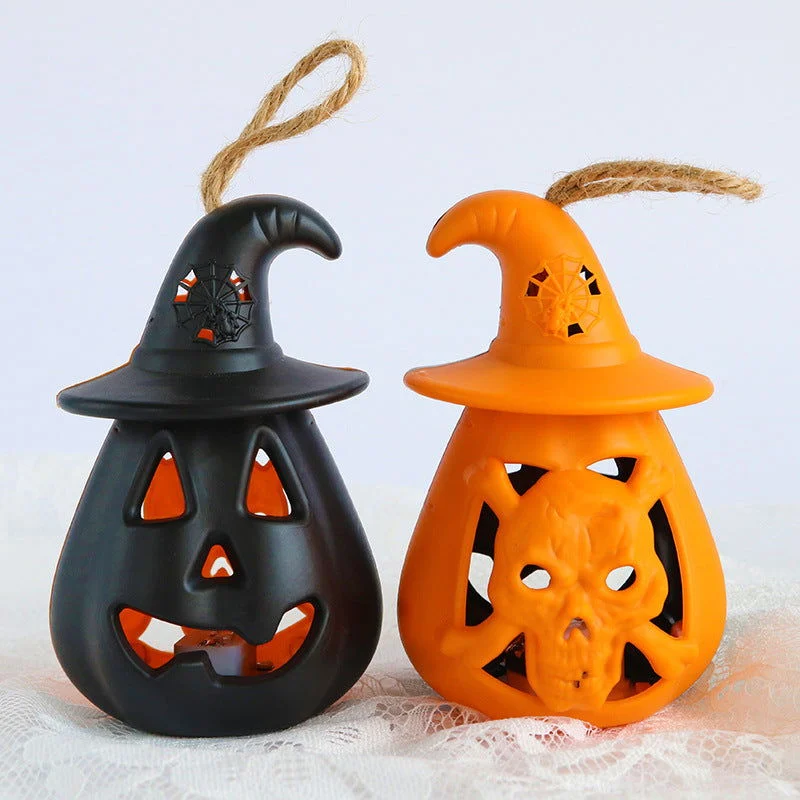 Halloween Pumpkin Lantern LED Colorful Home Party Decoration -  - #tag1#