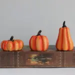 Halloween Pumpkin Lantern Simulation Pumpkin LED Candle Lamp tag1