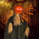 Halloween Pumpkin Luminous Sound Induction Decoration Props tag1