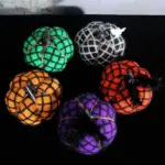 Halloween Pumpkin Ornaments Holiday Party Decorations tag1