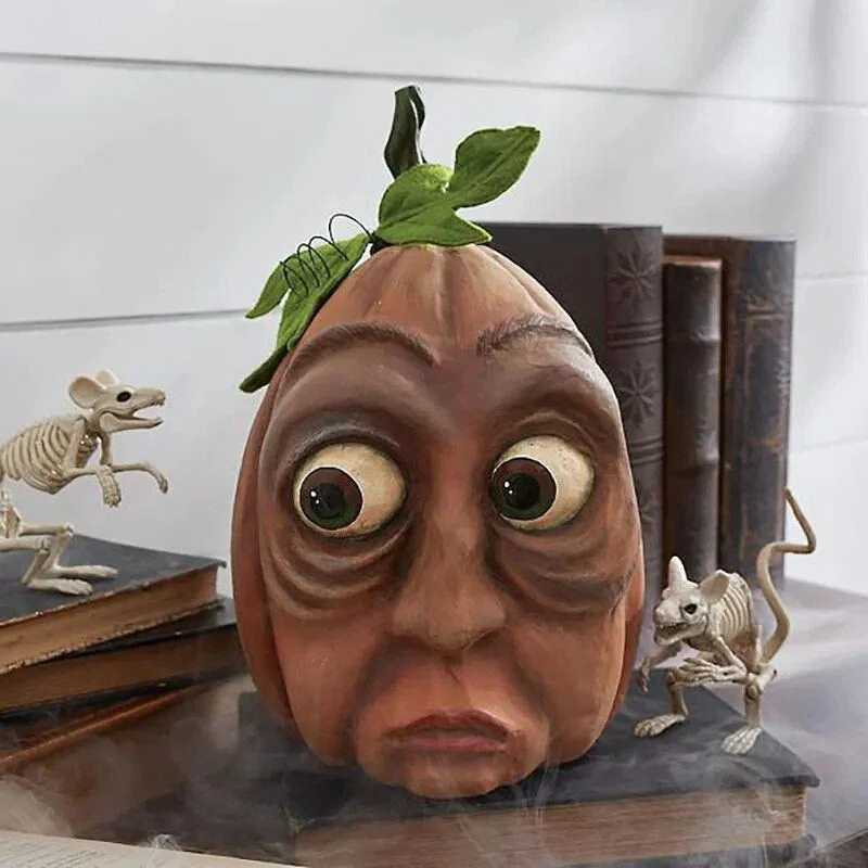 Halloween Pumpkin Outdoor Decoration - Funny Pumpkin Head Home Decoration -  - #tag1#