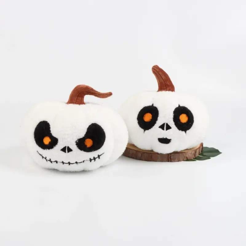Halloween Pumpkin Pillow Ghost Decoration Props Plush Toy tag1