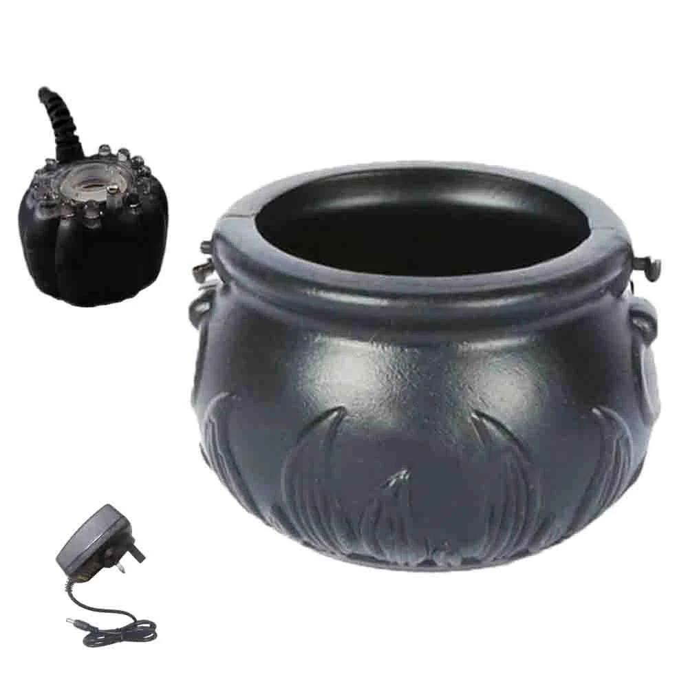 Halloween Pumpkin Smoke Witch Bucket Color Changing Lights -  - #tag1#