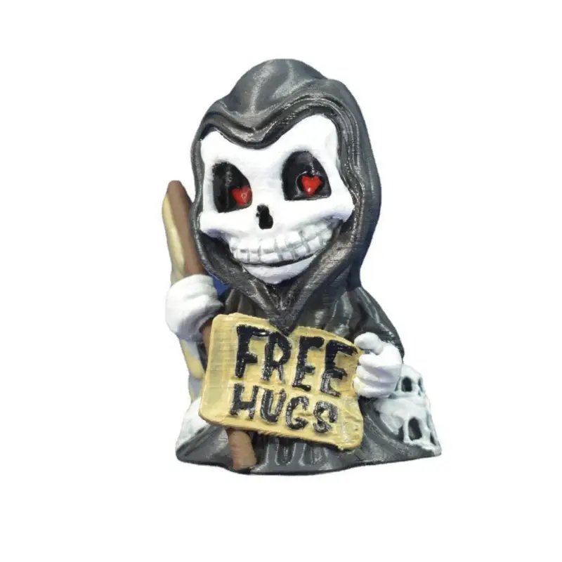 Halloween Reaper Death Statue Artware Decorations Ornaments tag1