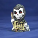 Halloween Reaper Death Statue Artware Decorations Ornaments tag1
