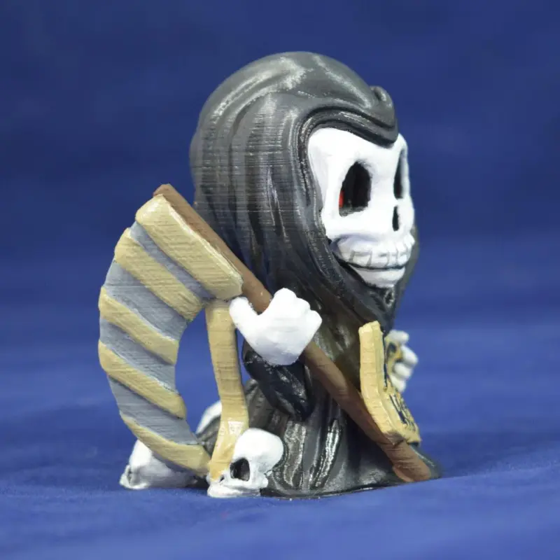 Halloween Reaper Death Statue Artware Decorations Ornaments tag1