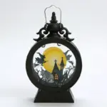 Halloween Retro Candle Portable Storm Lantern tag1