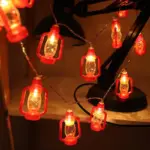 Halloween Retro Kerosene Lamp Style Holiday Room Decorative String Lights tag1