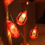 Halloween Retro Kerosene Lamp Style Holiday Room Decorative String Lights tag1