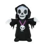 Halloween Scary Inflatable Skull Ghost tag1