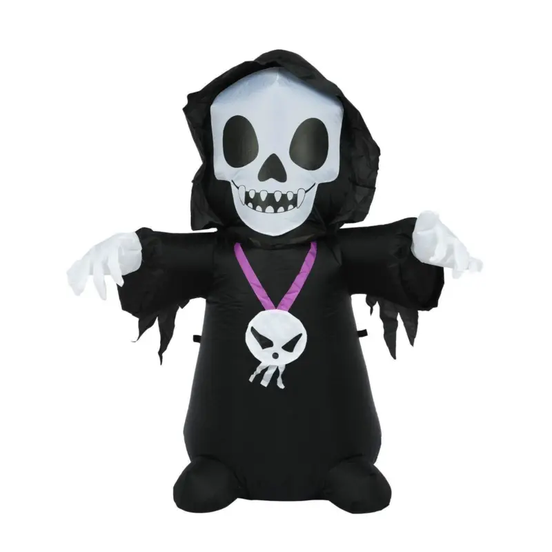 Halloween Scary Inflatable Skull Ghost tag1