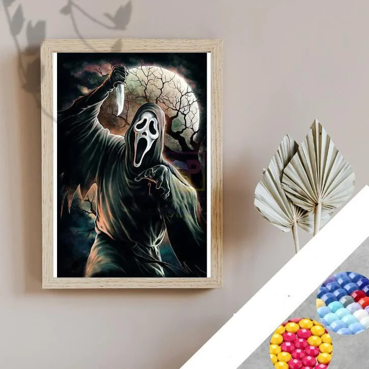 Halloween Scream Diamond Painting -  - #tag1#