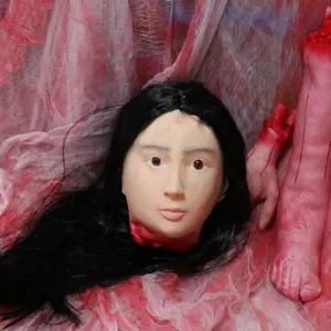 Halloween Secret Room Escape Ghost House Ghost Head Prop