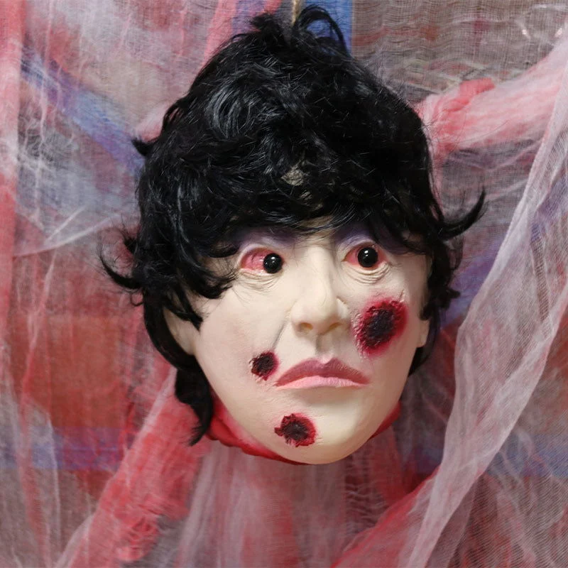 Halloween Secret Room Escape Ghost House Ghost Head Prop -  - #tag1#