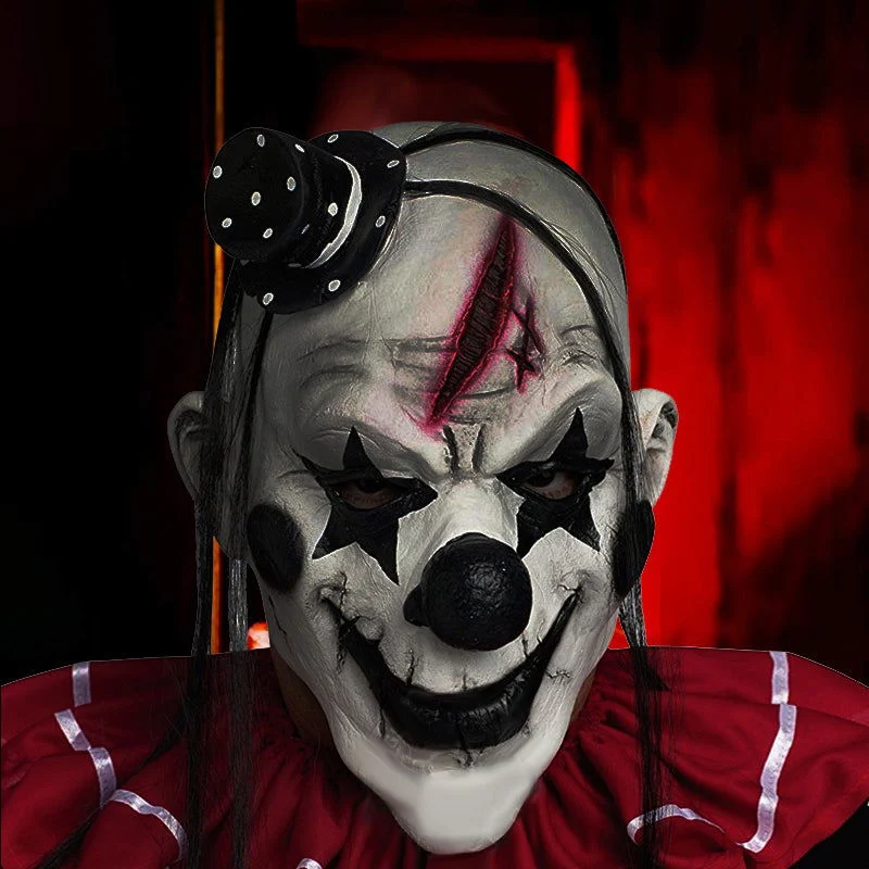 Halloween Secret Room Escape Scary Prop Mask -  - #tag1#