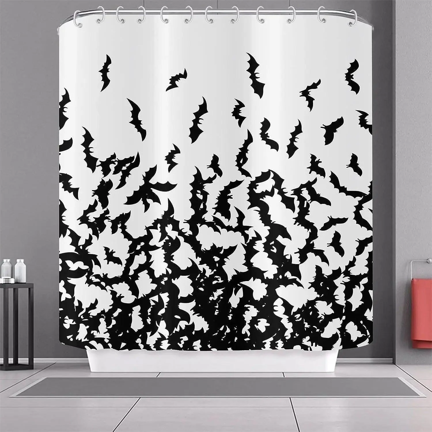 Halloween Series Digital Printed Decorative Shower Curtain -  - #tag1#