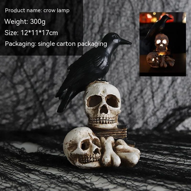 Halloween Simulation Luminous Skull Skeleton Light -  - #tag1#