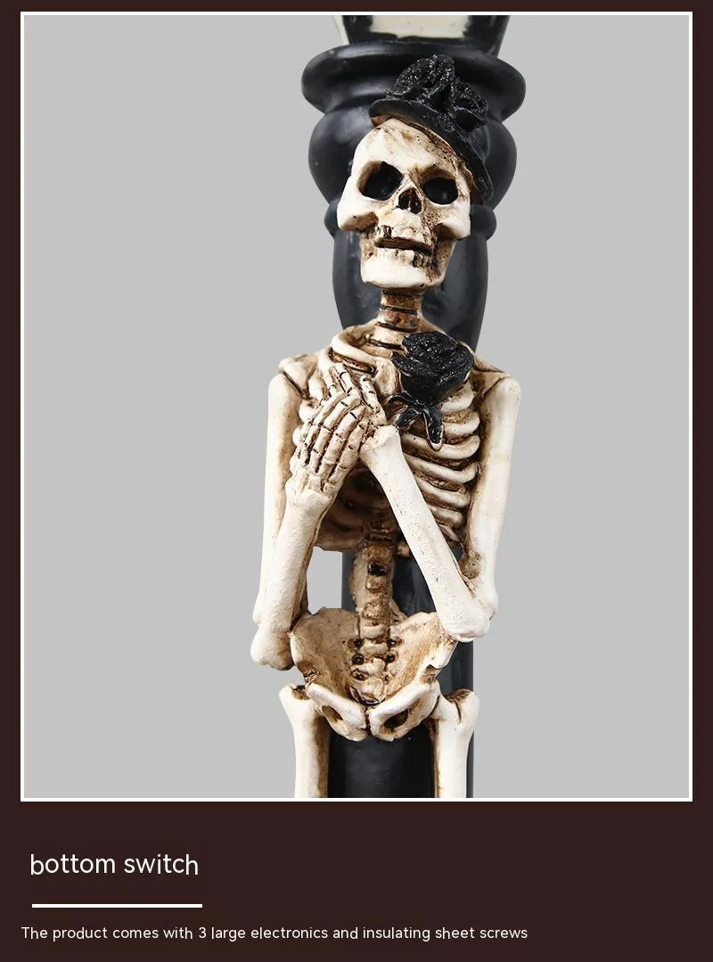 Halloween Simulation Luminous Skull Skeleton Light -  - #tag1#