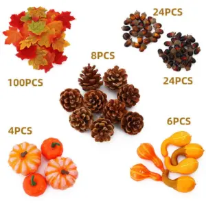 Halloween Simulation Pumpkin Christmas Decoration Ornaments