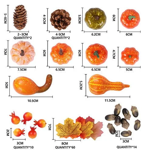 Halloween Simulation Pumpkin Christmas Decoration Ornaments -  - #tag1#