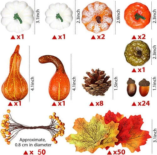 Halloween Simulation Pumpkin Christmas Decoration Ornaments -  - #tag1#
