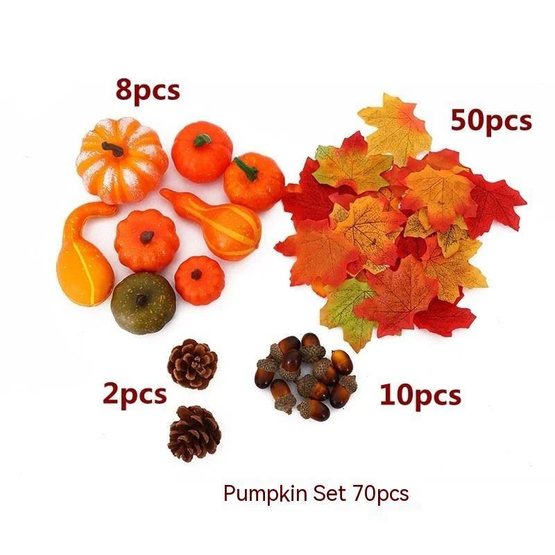 Halloween Simulation Pumpkin Christmas Decoration Ornaments -  - #tag1#