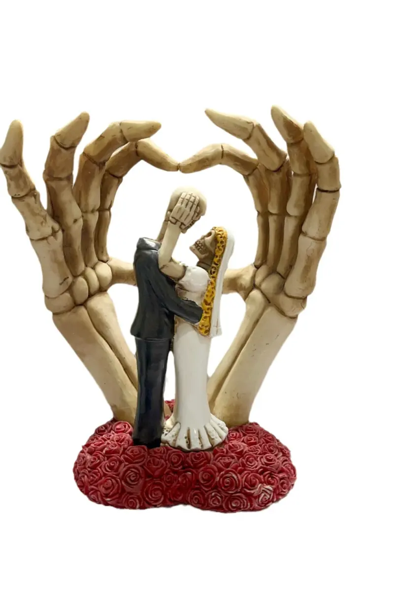 Halloween Skeleton Ghost Hand Ghost Festival Skeleton Bride Lover Couple Love Decoration Resin Decoration tag1