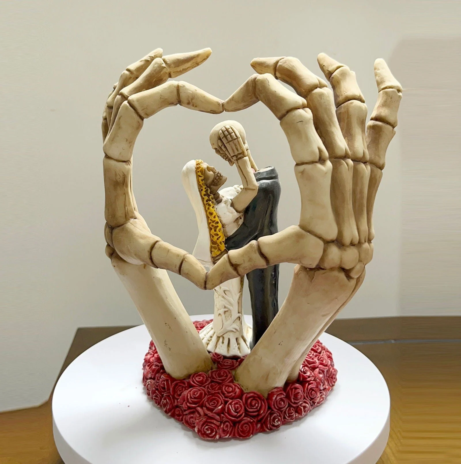 Halloween Skeleton Ghost Hand Ghost Festival Skeleton Bride Lover Couple Love Decoration Resin Decoration -  - #tag1#