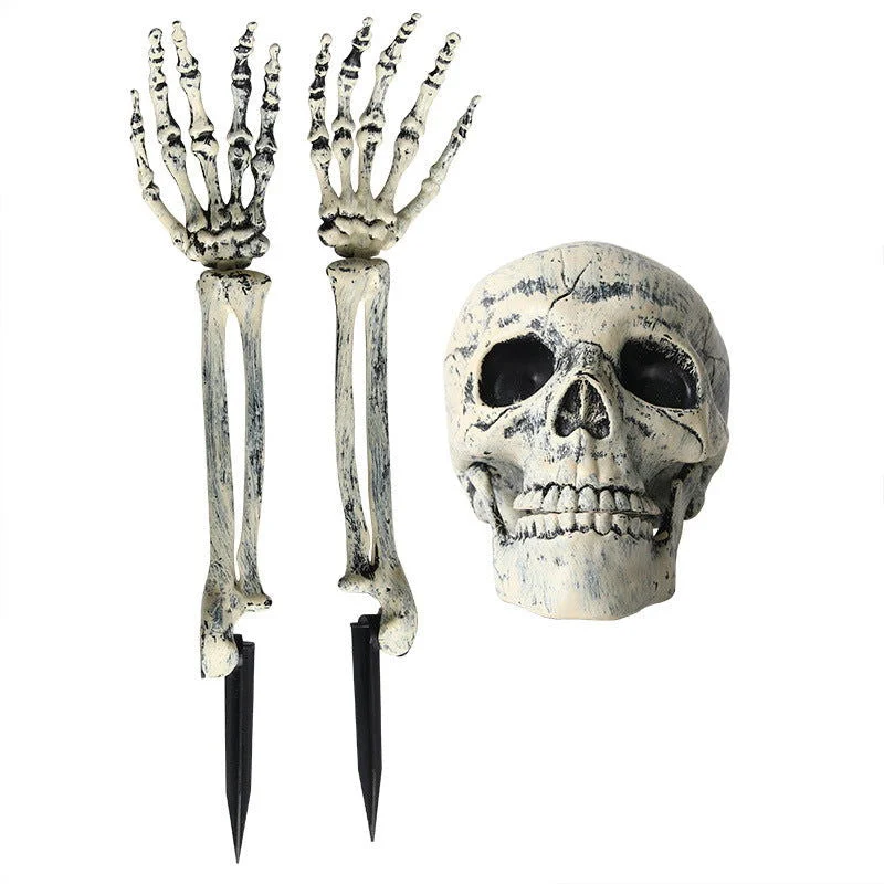 Halloween Skeleton Skeleton Set, Ghost Festival Decoration Props Simulation -  - #tag1#