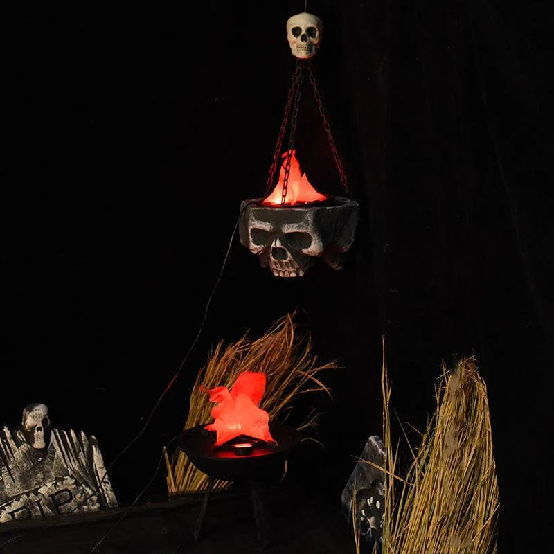 Halloween Skull Bowl Lantern -  - #tag1#