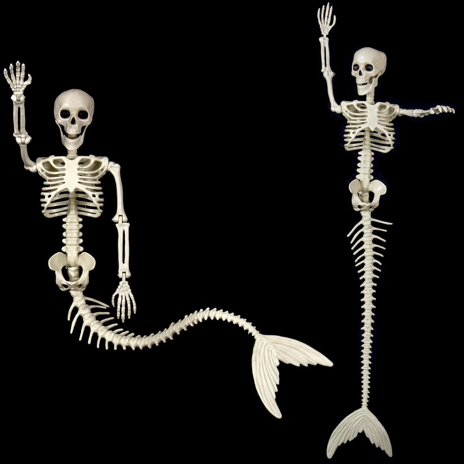 Halloween Skull Fish-skeleton Hanger Fixed Posture Simulation Chamber Props -  - #tag1#