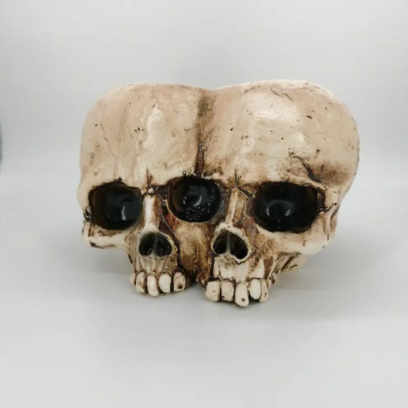 Halloween Skull Resin Flower Pot Outdoor Study tag1
