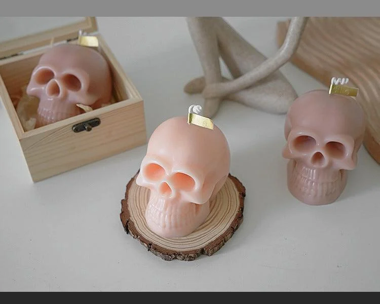 Halloween Skull Scented Candle Gift Box -  - #tag1#