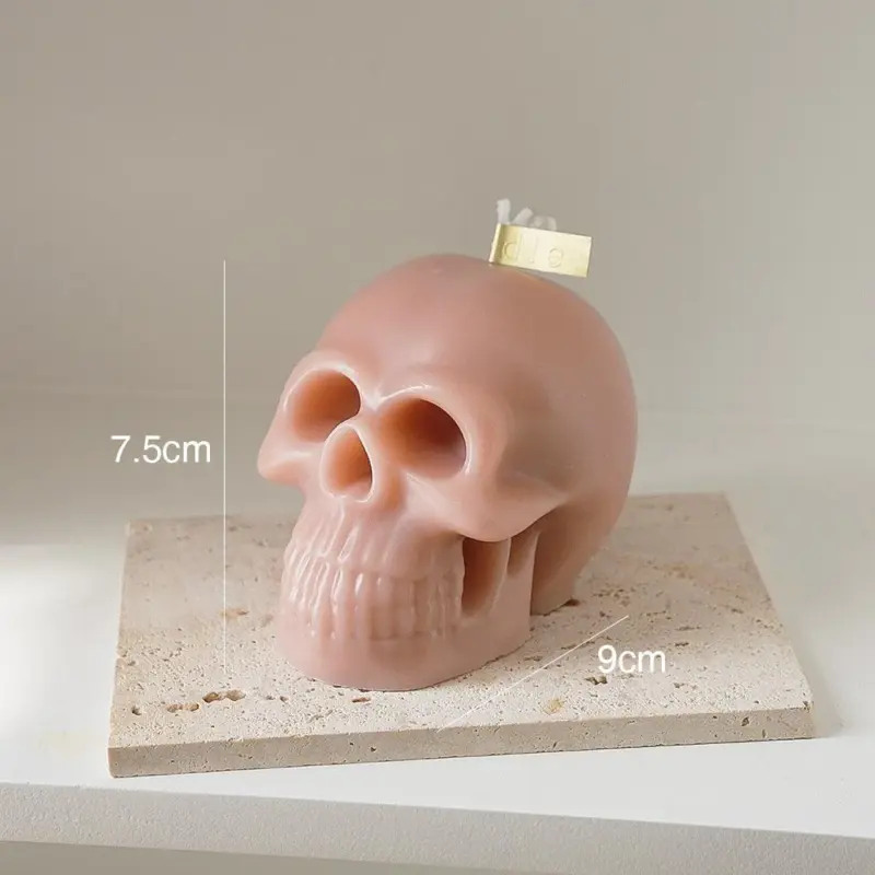Halloween Skull Scented Candle Gift Box tag1