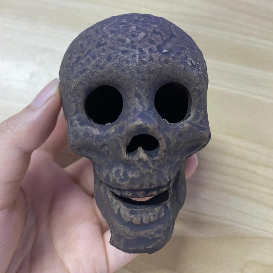 Halloween Skull Stove Barbecue Ceramic Ornaments Simulation -  - #tag1#