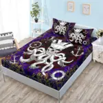 Halloween Skull Three Piece Fitted Bedding tag1