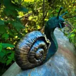 Halloween Snail Shape Statue Garden Decorations Ornaments tag1