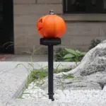 Halloween Solar Pumpkin Field Lighting Garden tag1