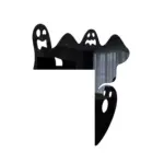 Halloween Stickers Decorative Acrylic tag1