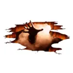 Halloween Stickers Ghost Claws Horribly Stickers tag1