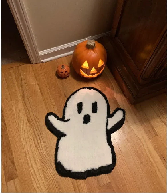 Halloween Theme Carpet Cashmere Floor Mat Non-slip -  - #tag1#
