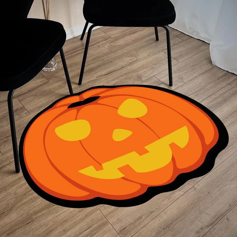 Halloween Theme Carpet Cashmere Floor Mat Non-slip -  - #tag1#