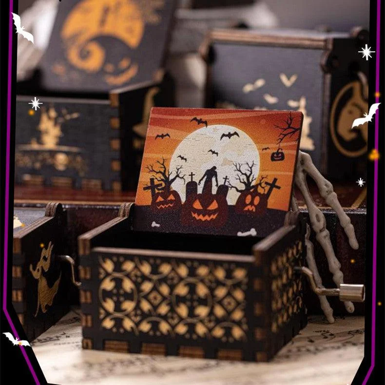 Halloween Theme Classical Music Box Decorations -  - #tag1#