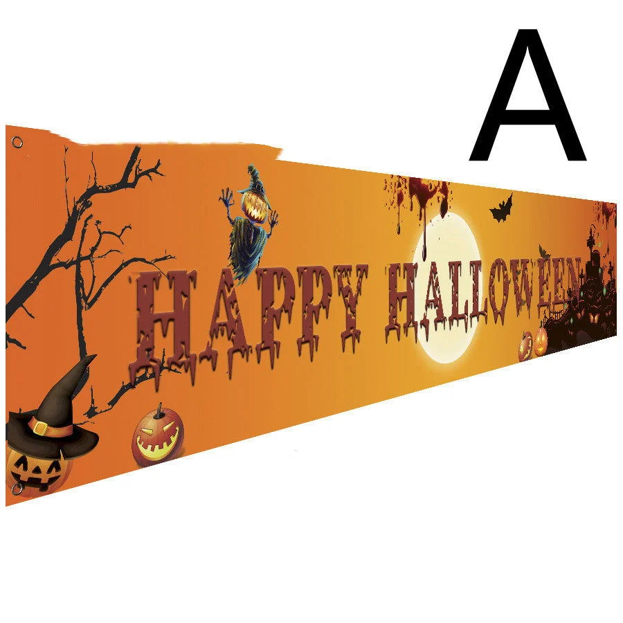 Halloween Theme Party Decoration Banner -  - #tag1#